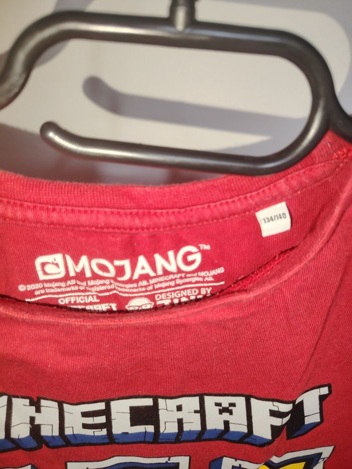 Tee shirt Minecraft mojang taille 134/140 - photo numéro 3