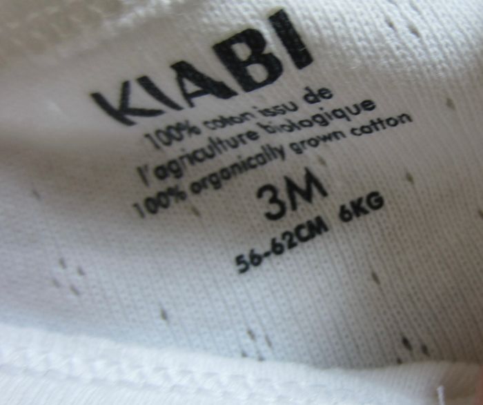 Lot de 2 bodies blancs neufs bébé fille - photo numéro 4