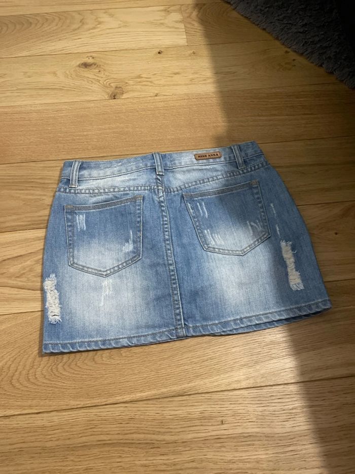 Mini jupe jean - photo numéro 4