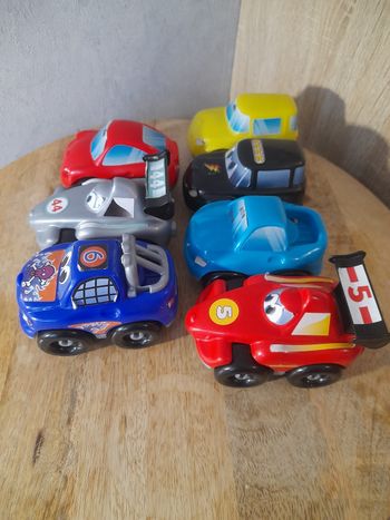 Lot de 7 véhicules ecoiffier