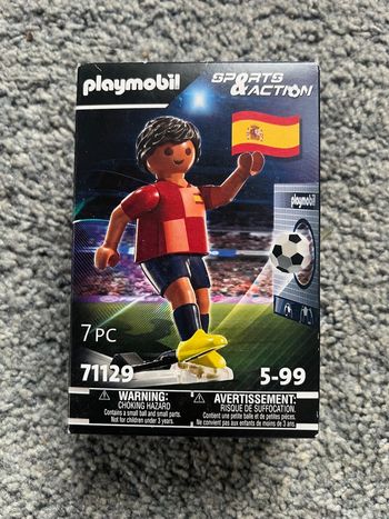Playmobil Joueur de Football espagnol (71129)