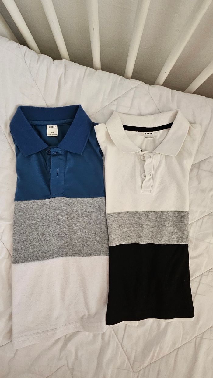 Lot de 10 polos 5 ans - photo numéro 3