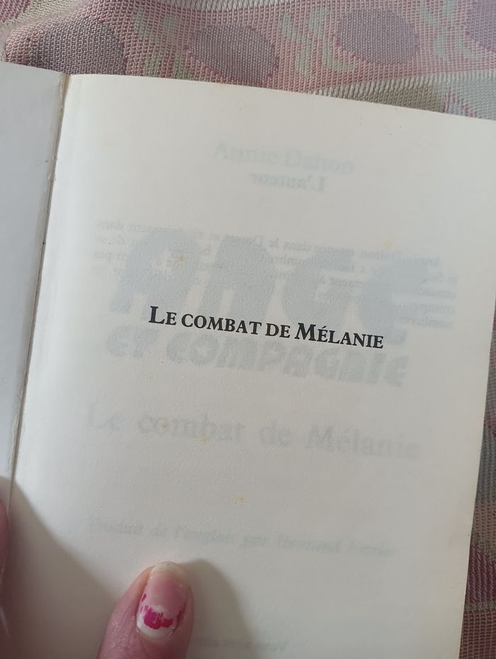 Le combat de Mélanie - photo numéro 4