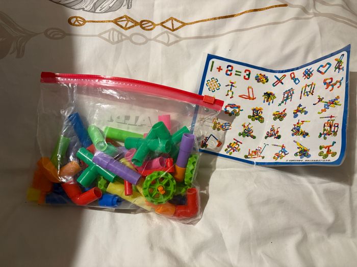 Petit sac de construction tuyau