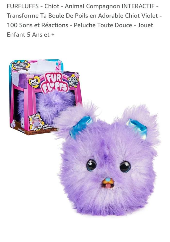 Peluche intéractif Fur Fluffs Chiot - photo numéro 3