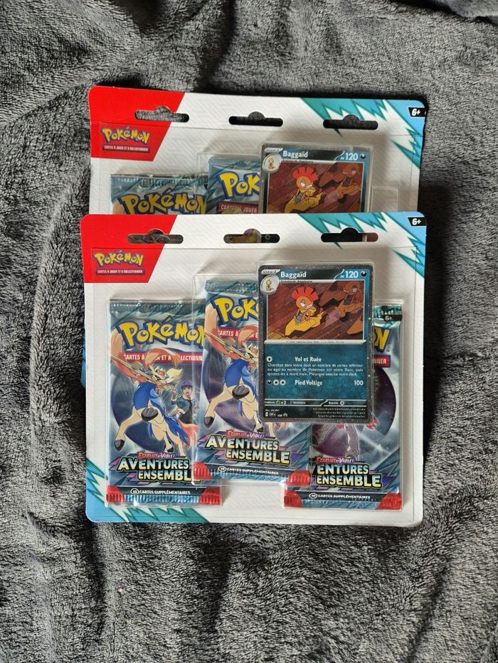 2 tripack ev09 aventures ensemble fr scellé