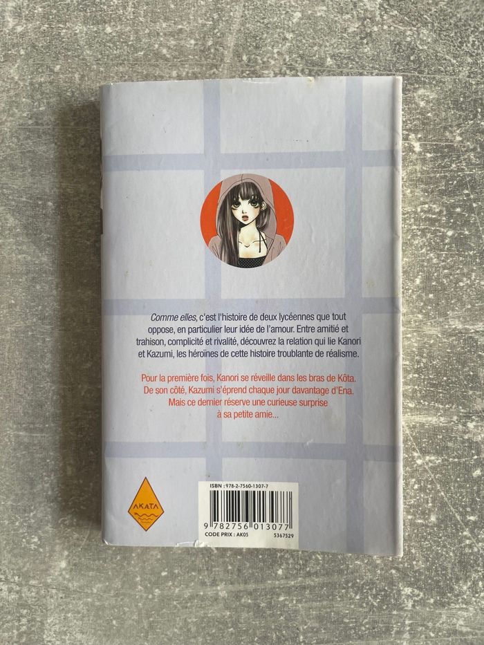 Manga Comme elles tome 2 en version française. - photo numéro 2