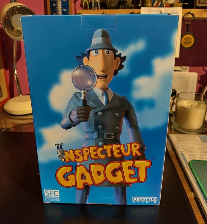 Figurine inspecteur gadget en boîte - photo numéro 2