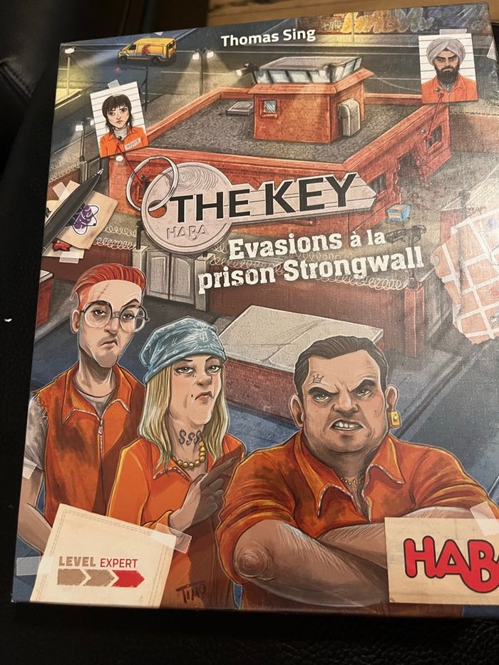Jeux de société neuf the key evasions à la prison de strongwall