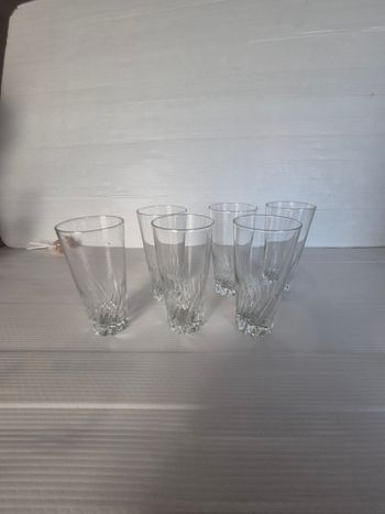 Lot de 6 verres