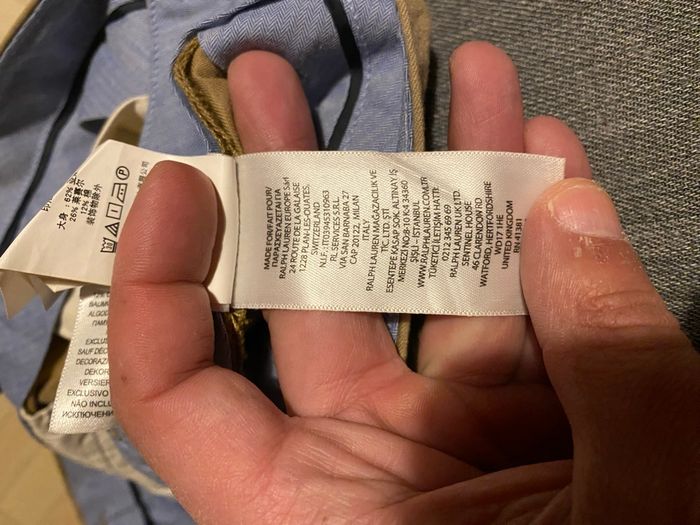 Short Lin Ralph Lauren Authentique Marron Taille 40/ L - photo numéro 4