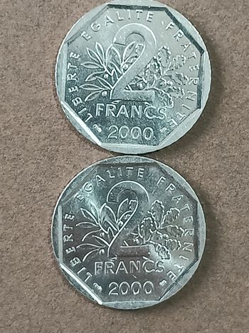 Monnaie de 2 francs