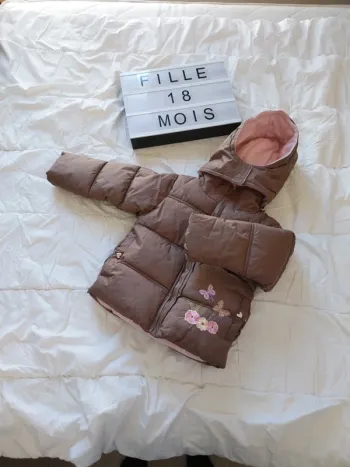 Manteau fille 18 mois