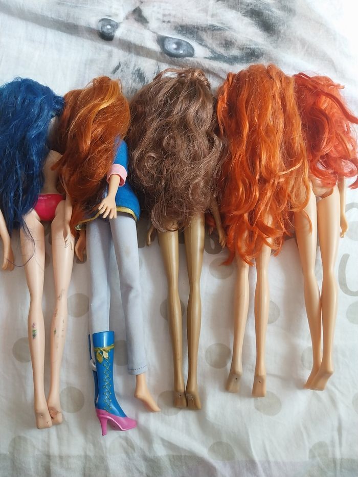 Lot de 7 poupées Winx Club Bloom Stella Musa Layla/Aisha saison 4 - photo numéro 7