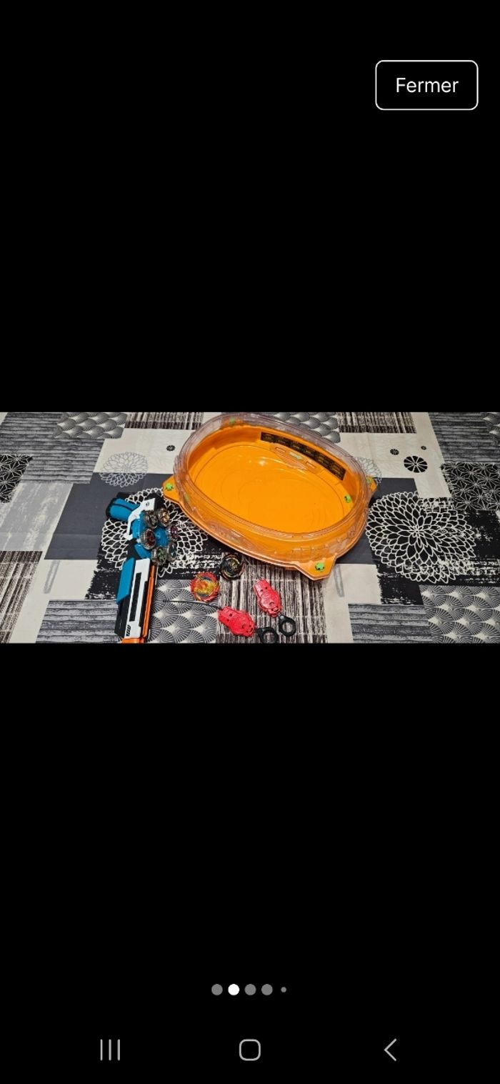 Lot Arène et toupies - photo numéro 2