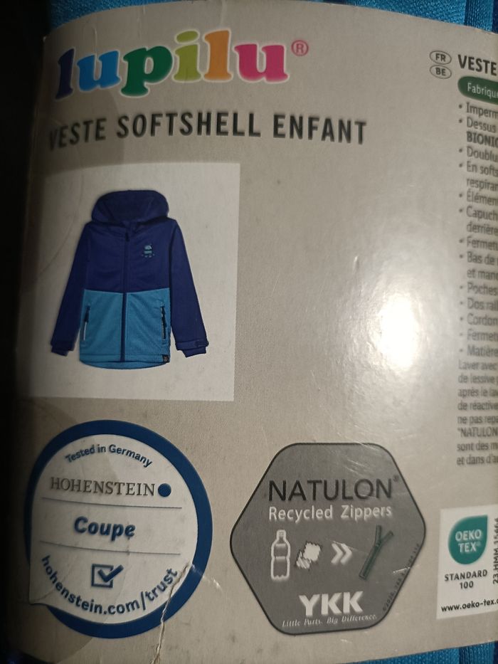 Veste à capuche coupe vent garçon neuve - photo numéro 5