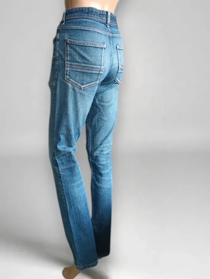 Jean Burton,coupe regular fit ,taille mi-haute,extensible - photo numéro 5