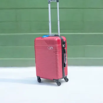 Valise cabine neuve 55 cm bordeaux mixte