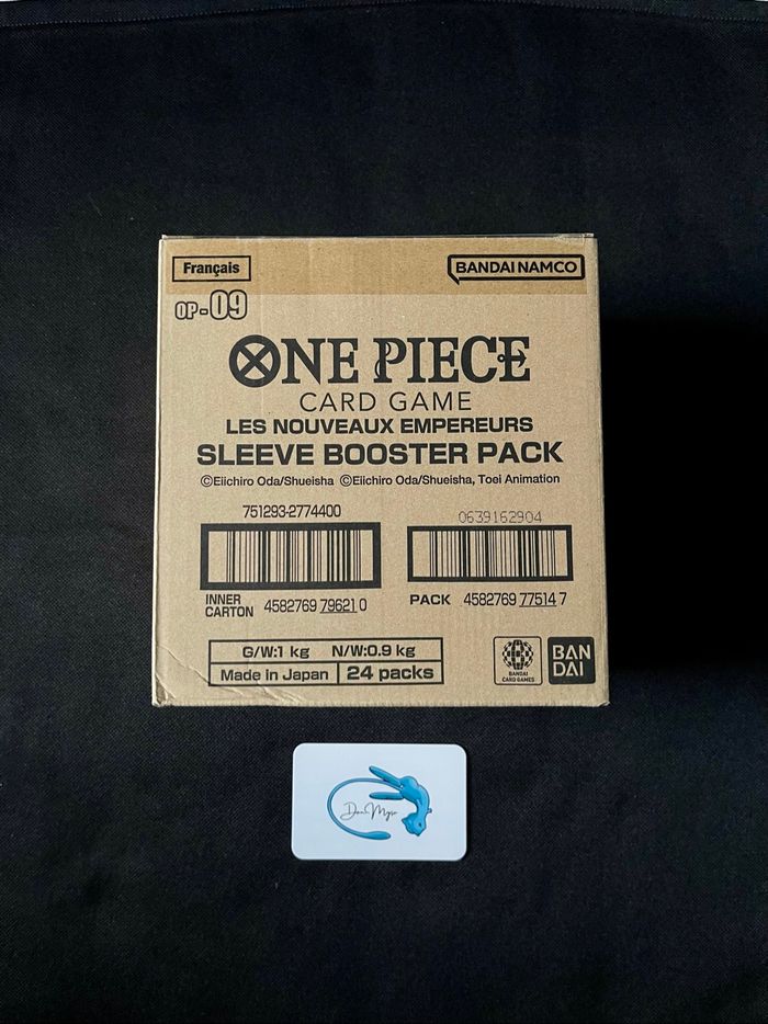 One Piece Card Game CASE 24 Blisters Les Nouveaux Empereurs OP 09 : 209€