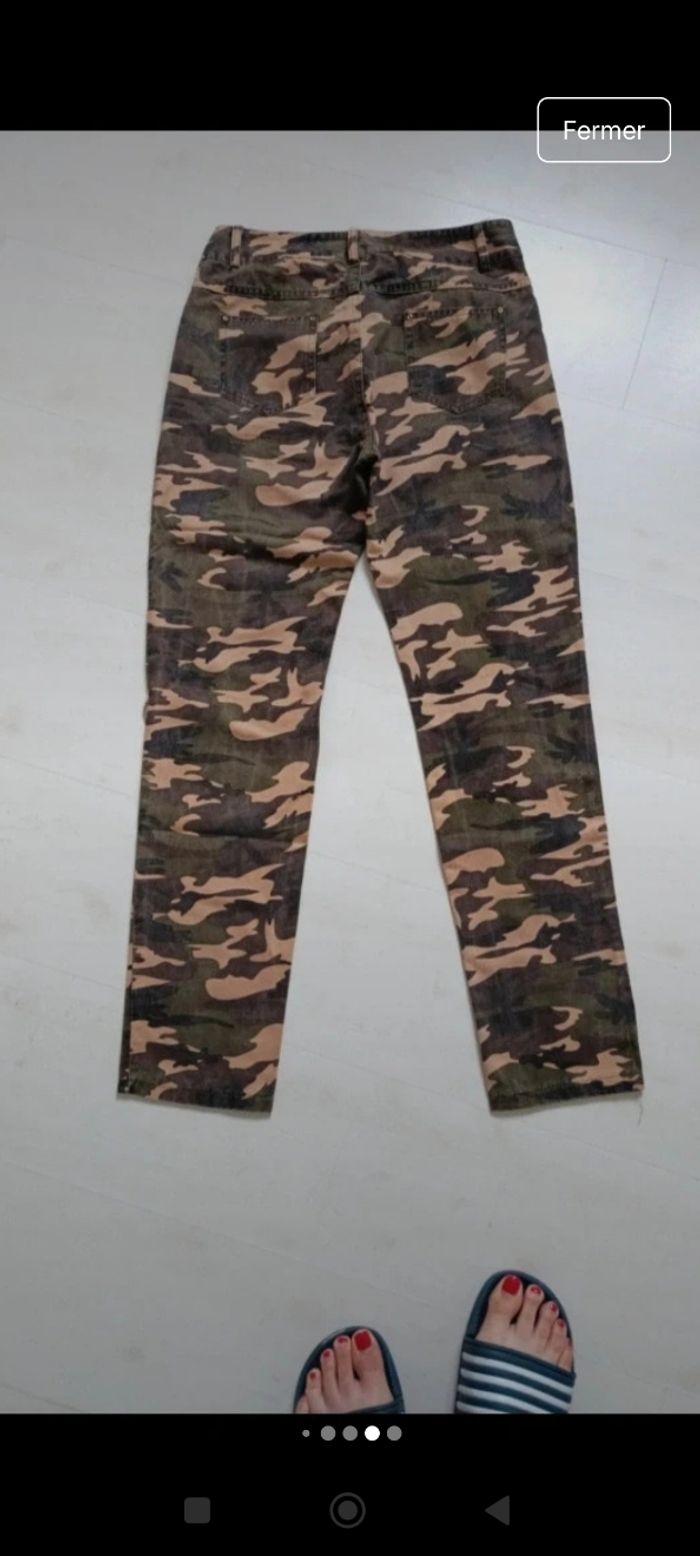 Pantalon Style Troué taille S Neuf marque Vivie - photo numéro 5