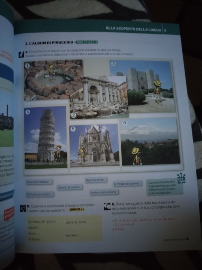 Manuel italien "Bravissimi" 1er année A1/A2 édition maison des langues - photo numéro 4