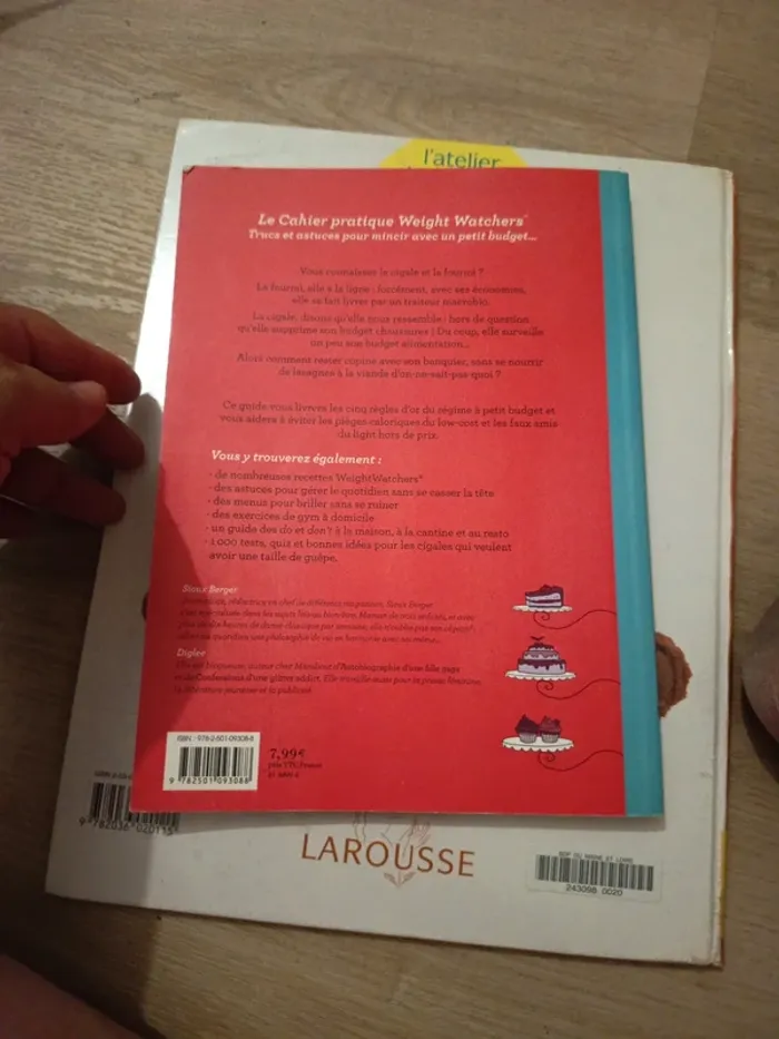 Mon cahier weight watcher - photo numéro 2