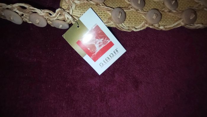 Deux magnifiques sacs a bandoulière avec boutons et franges Neufs Giada - photo numéro 8