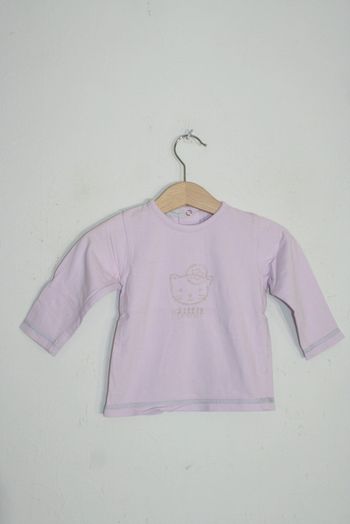 Haut mauve In Extenso taille 12 mois