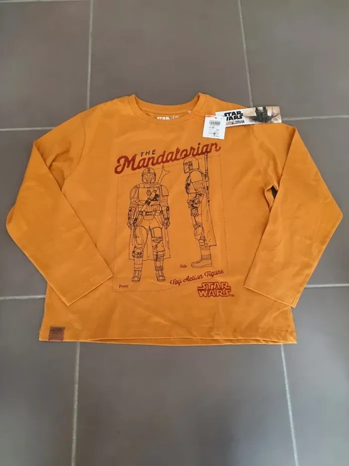 T-shirt The Mandalorian 12 ans neuf