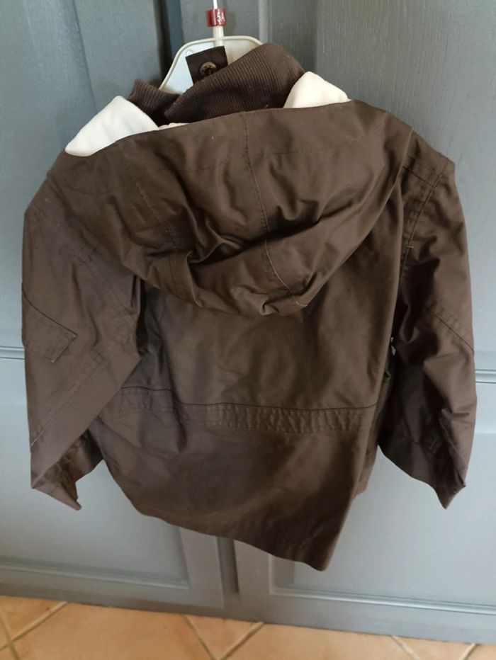 Veste imperméable marron - photo numéro 2