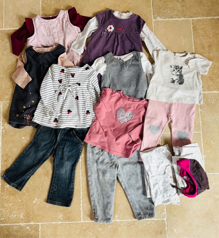 Lot fille hiver 18-24 mois - photo numéro 2