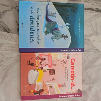 lot de 2 livres "les mercredis à lire" dès 6 ans réf E70 E