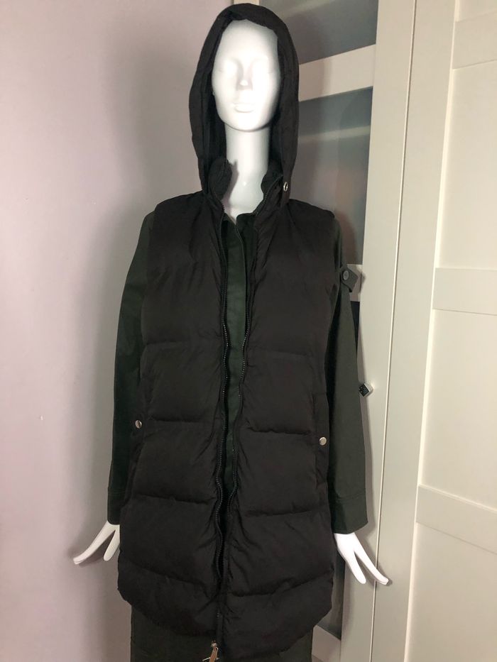 Doudoune mi-longue sans manche