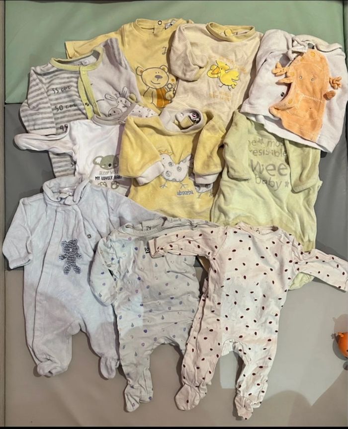 Lot pyjama 1 mois