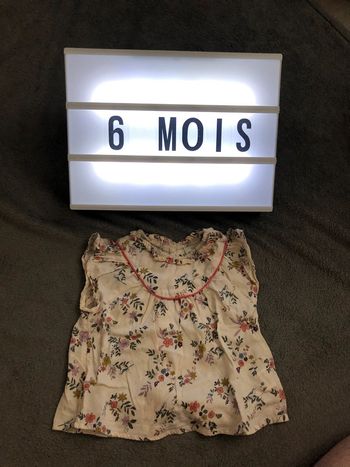 T-shirt manches courtes 6 mois