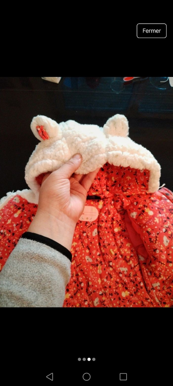 Manteau fille 9 mois - photo numéro 3