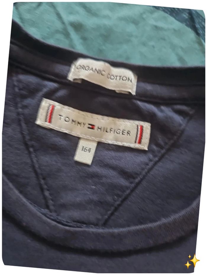 T-shirt marine tommy Hilfiger 14 ans - photo numéro 3