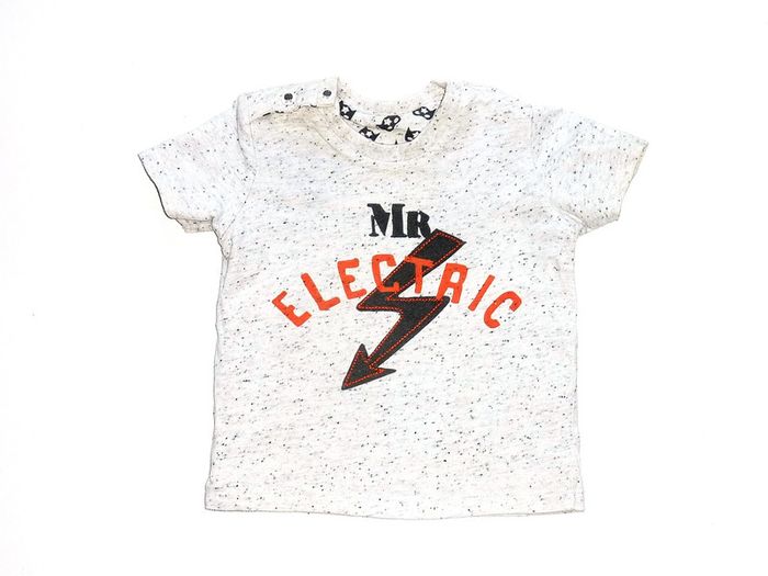 Tee shirt reversible ikks 6 mois - photo numéro 2