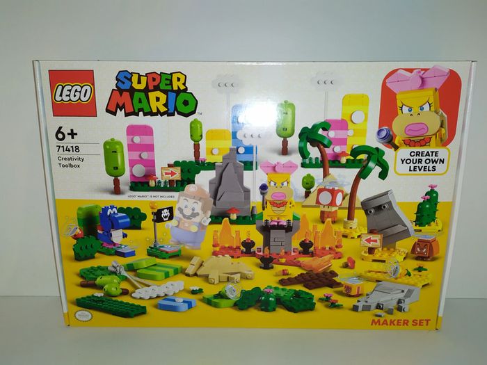 LEGO pack maker set Super Mario 71418 creativity toolbox neuf en boîte