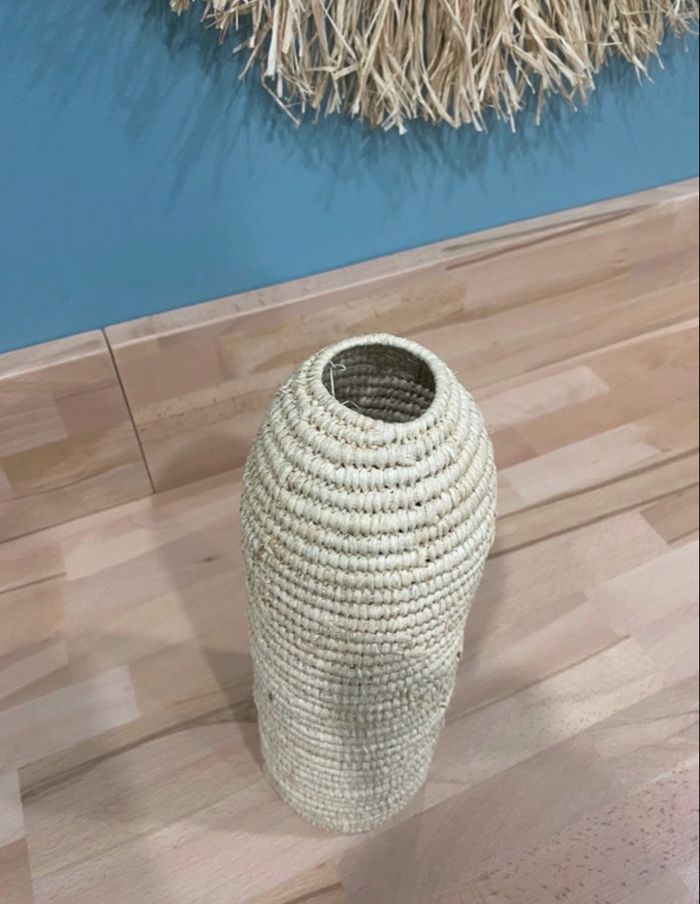 Cache bouteille en Raphia - photo numéro 4