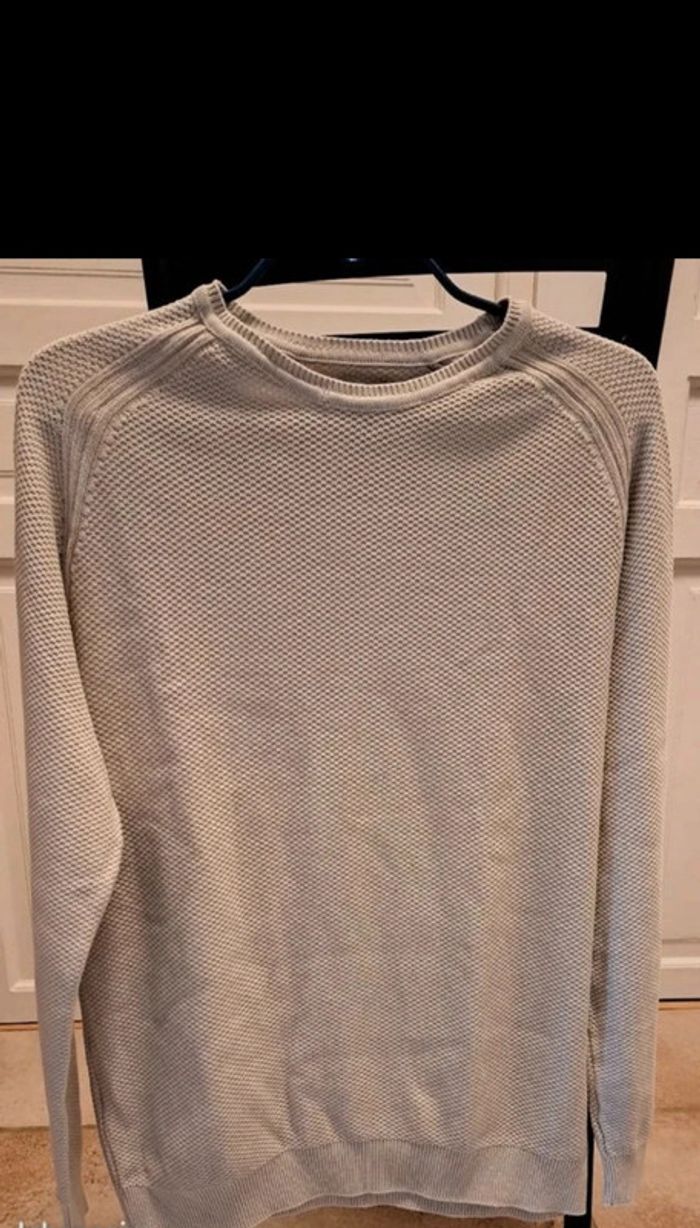 Pull gris Devred taille S
