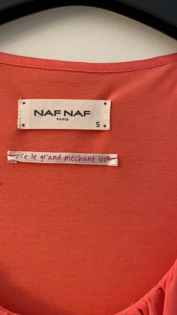Robe élégante naf naf dentelle s - photo numéro 3