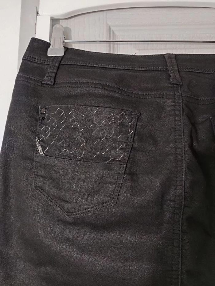 Jupe LMV noire taille 38 - TBE - photo numéro 7
