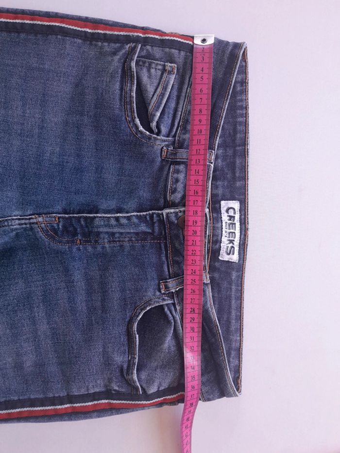Jean slim taille haute Creeks taille 40 - photo numéro 9