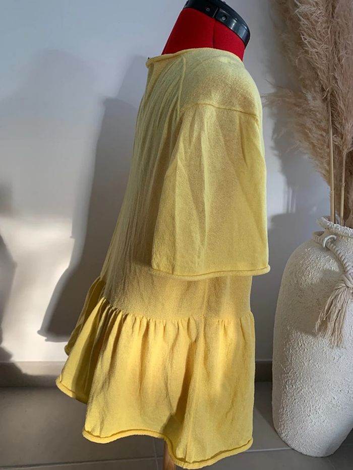 haut et t-shirt Zara jaune taille S - photo numéro 4