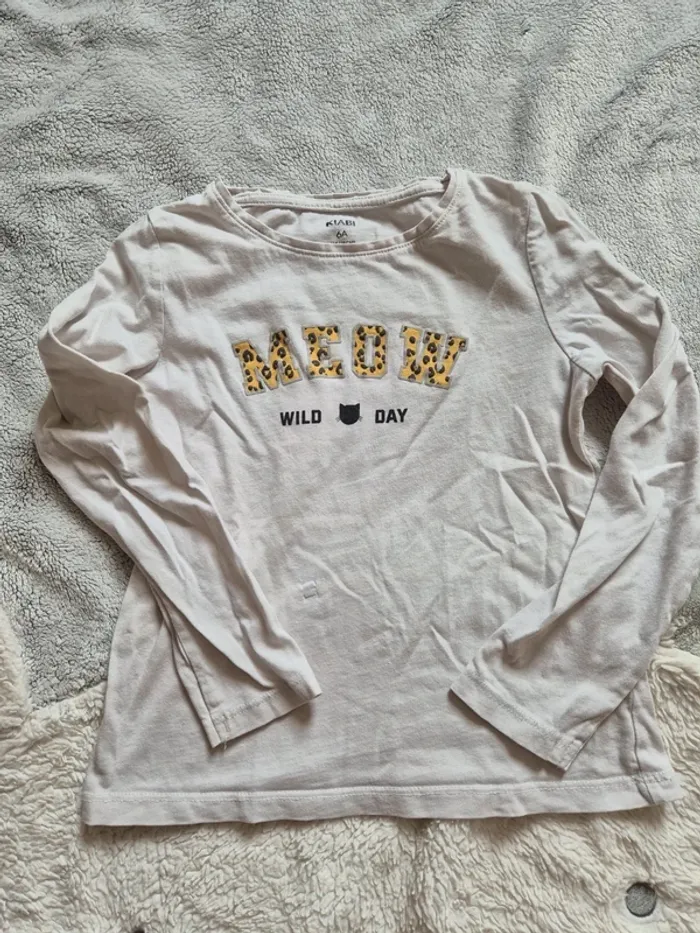 Lot de 6 tee-shirt manches longues - photo numéro 2
