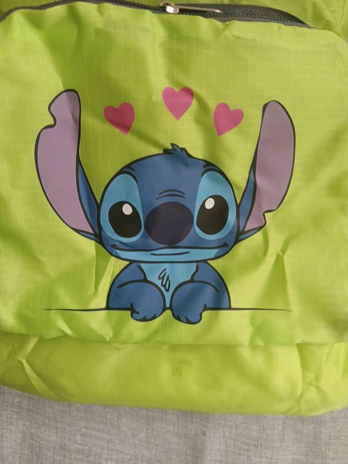 Sac à dos fin pliable Stitch - photo numéro 2