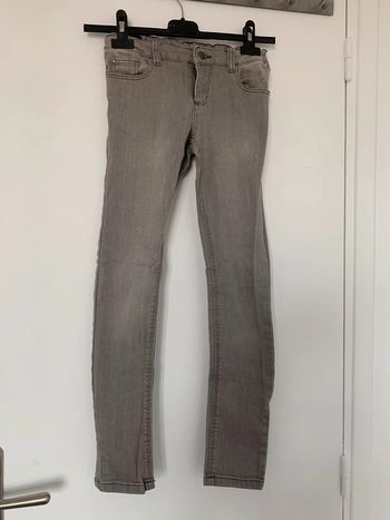 Jean slim gris 10 ans