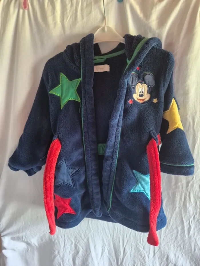 Peignoir Disney Mickey bébé