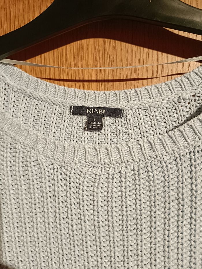 Pull bleu ciel - photo numéro 2
